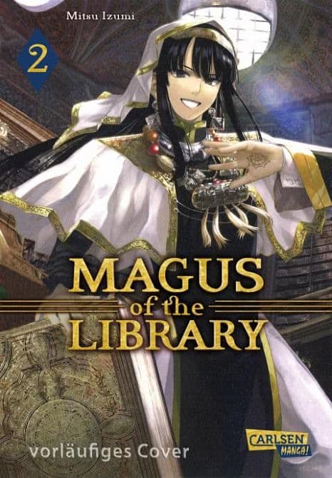 Cover Art for MAGUS OF THE LIBRARY