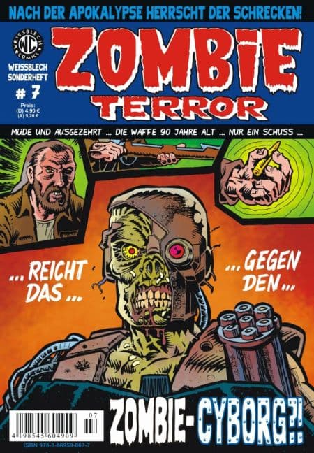 Cover Art for WEISSBLECH SONDERHEFT-ZOMBIE TERROR