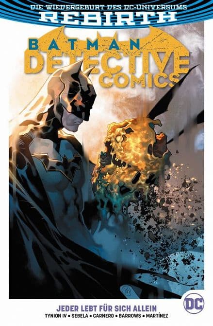 Cover Art for BATMAN: DETECTIVE COMICS ( REBIRTH ) PAPERBACK ( SC )