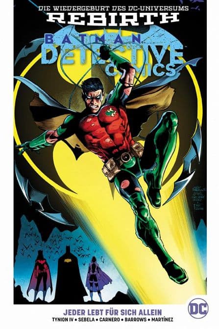 Cover Art for BATMAN: DETECTIVE COMICS ( REBIRTH ) PAPERBACK ( HC )