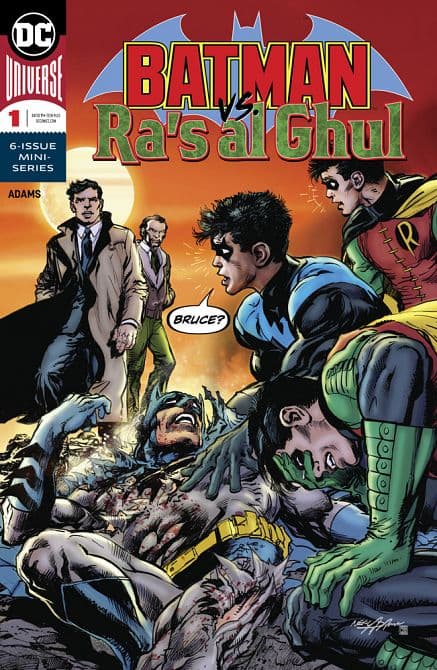 Cover Art for BATMAN VS RAS AL GHUL