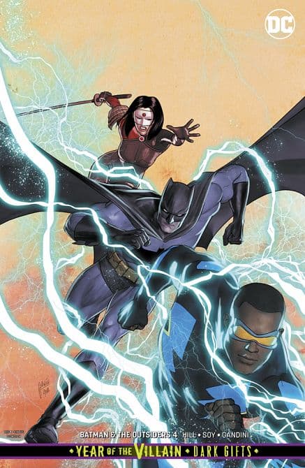 Cover Art for BATMAN AND THE OUTSIDERS