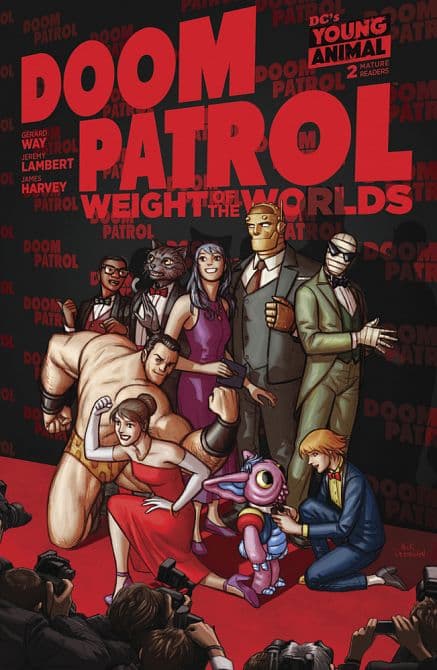 Cover Art for DOOM PATROL WEIGHT OF THE WORLDS