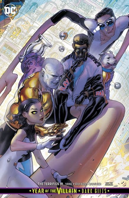 Cover Art for TERRIFICS