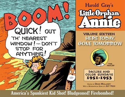 Cover Art for COMPLETE LITTLE ORPHAN ANNIE HC VOL 16