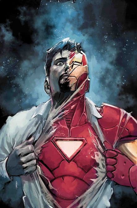 Cover Art for TONY STARK IRON MAN