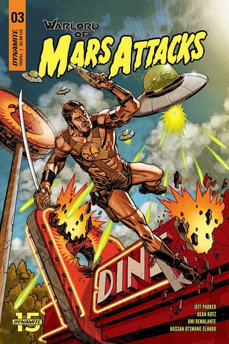 Cover Art for WARLORD OF MARS ATTACKS