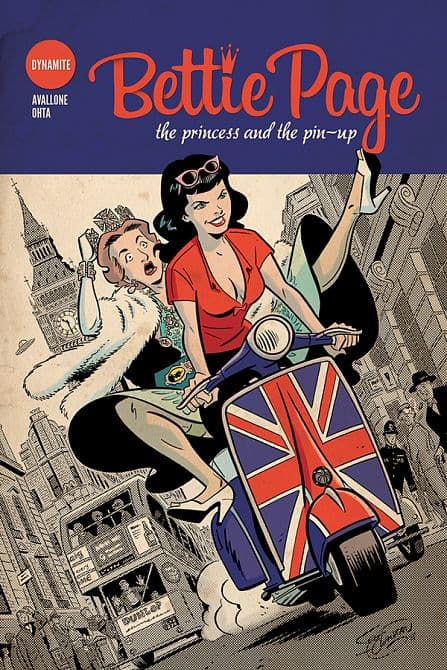 Cover Art for BETTIE PAGE PRINCESS & THE PINUP TP