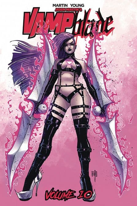 Cover Art for VAMPBLADE TP VOL 10 BACK IN BLACK