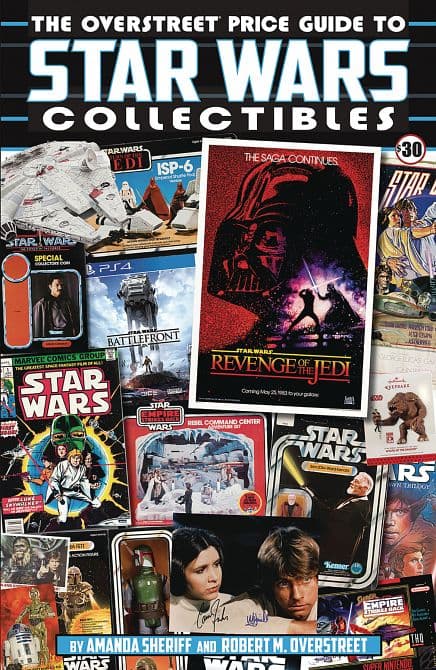 Cover Art for OVERSTREET PRICE GUIDE TO STAR WARS COLLECTIBLES SGN SC