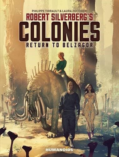 Cover Art for ROBERT SILVERBERG COLONIES HC RETURN TO BELZAGOR