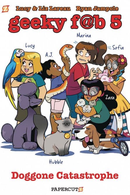 Cover Art for GEEKY FAB FIVE HC GN VOL 03 DOGGONE CATASTROPHE