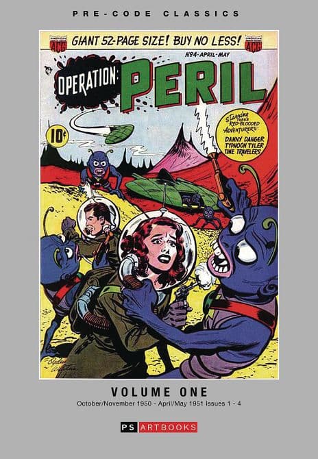 Cover Art for PRE CODE CLASSICS OPERATION PERIL HC VOL 01