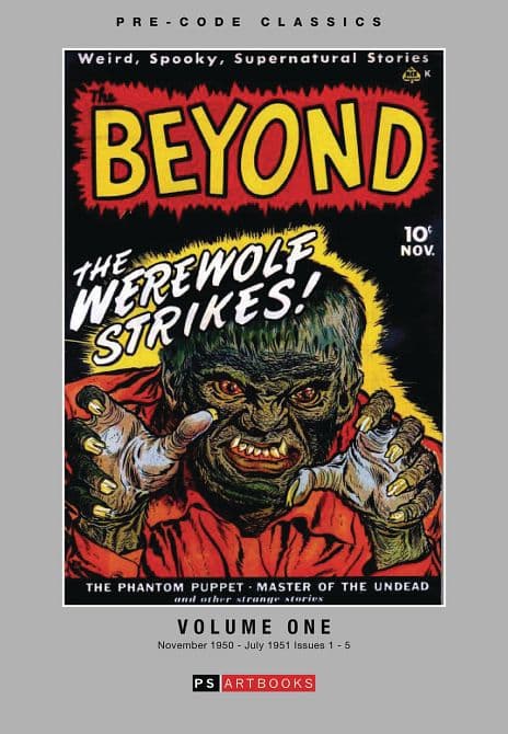 Cover Art for PRE CODE CLASSICS THE BEYOND HC VOL 01