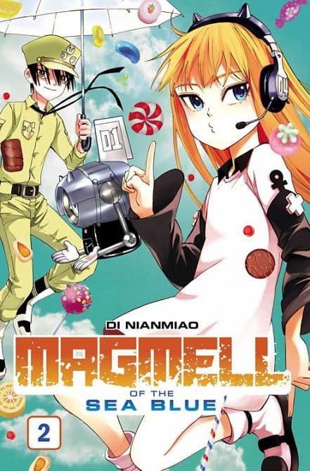 Cover Art for MAGMELL OF THE SEA BLUE