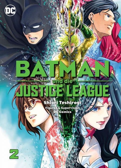 Cover Art for BATMAN UND DIE JUSTICE LEAGUE