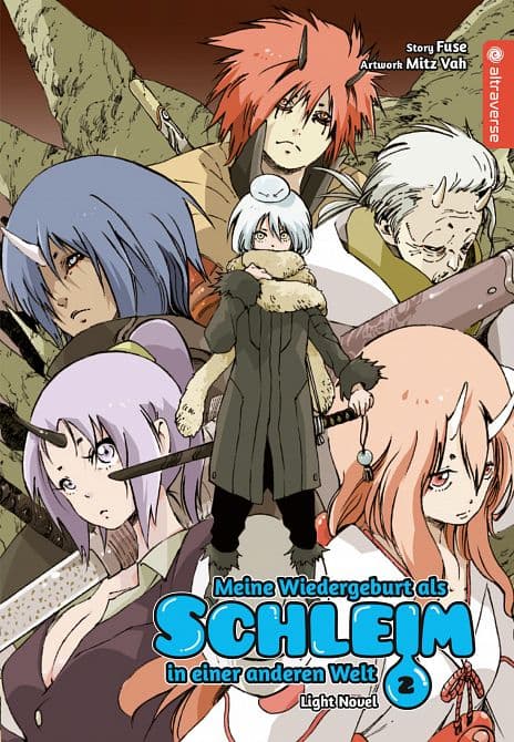 Cover Art for MEINE WIEDERGEBURT ALS SCHLEIM IN EINER ANDEREN WELT LIGHT NOVEL