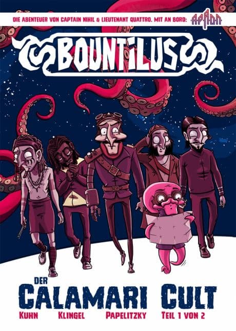 Cover Art for BOUNTILUS: DER CALAMARI CULT