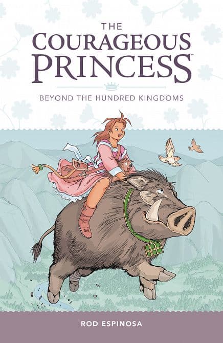 Cover Art for COURAGEOUS PRINCESS TP VOL 01 BEYOND THE HUNDRED KINGDOMS
