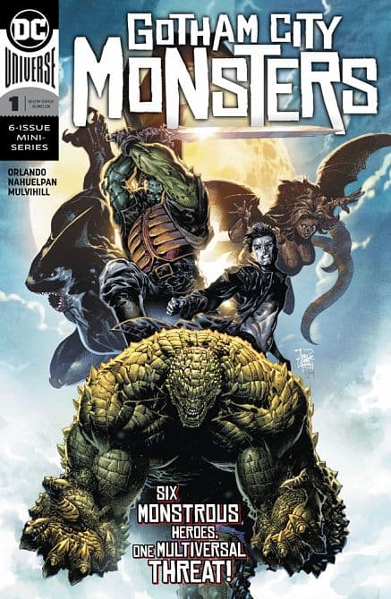 Cover Art for GOTHAM CITY MONSTERS
