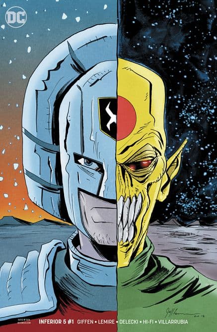 Cover Art for INFERIOR FIVE