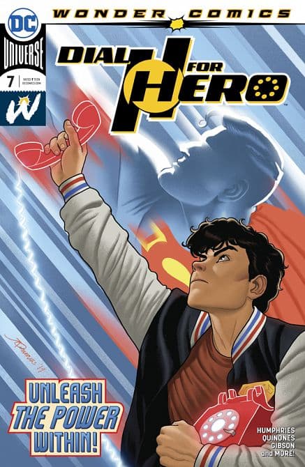 Cover Art for DIAL H FOR HERO