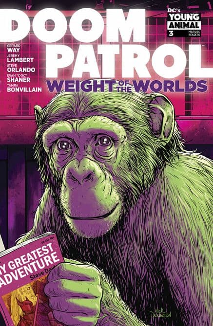 Cover Art for DOOM PATROL WEIGHT OF THE WORLDS