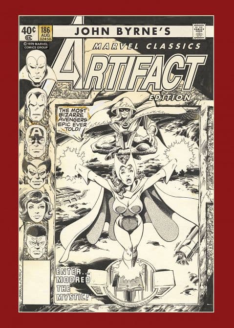 Cover Art for JOHN BYRNES MARVEL CLASSICS ARTIFACT EDITION HC