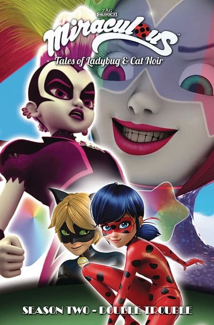 Cover Art for MIRACULOUS TALES LADYBUG CAT NOIR TP S2 VOL 09 DOUBLE TROUBL