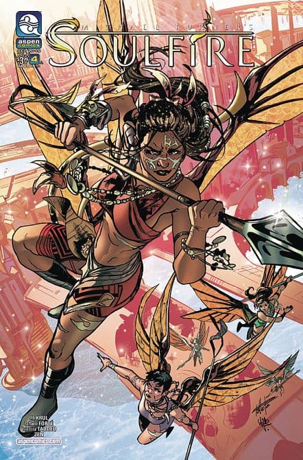 Cover Art for SOULFIRE VOL 8