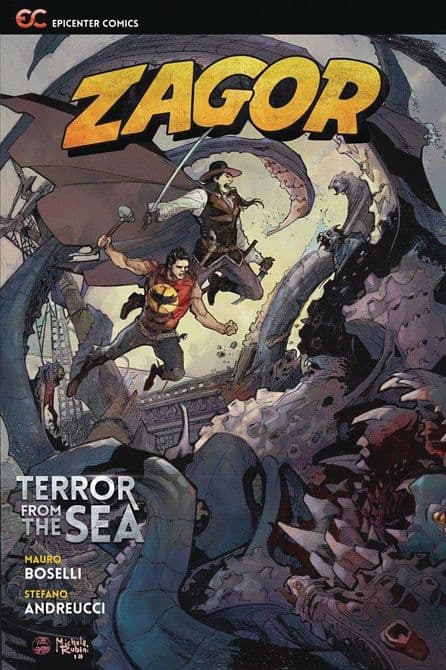 Cover Art for ZAGOR TERROR FROM THE SEA GN 2ND ED