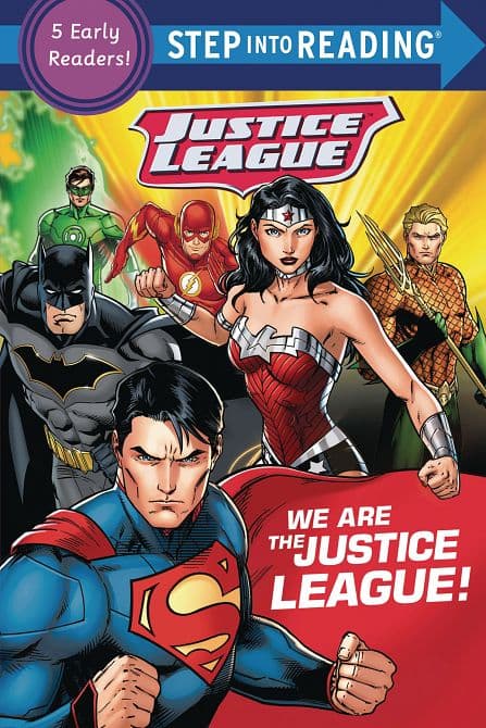 Cover Art for WE ARE THE JUSTICE LEAGUE STEP INTO READING SC