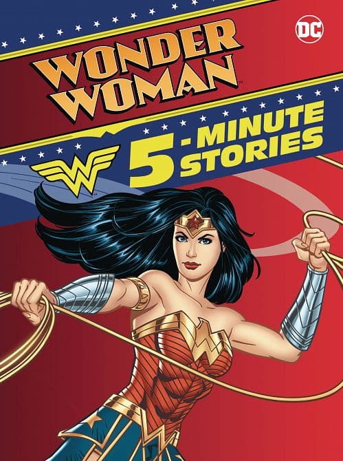 Cover Art for WONDER WOMAN 5 MINUTE STORY COLLECTION HC
