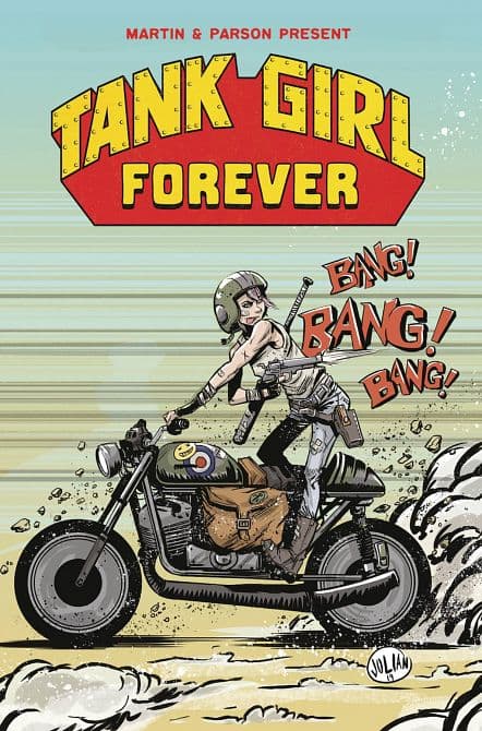 Cover Art for TANK GIRL