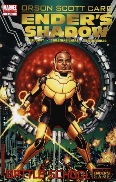 Cover Art for ENDERS SHADOW BATTLE SCHOOL