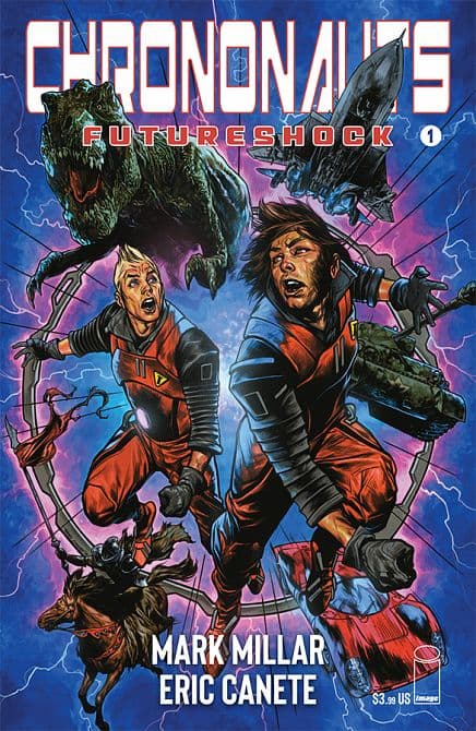 Cover Art for CHRONONAUTS FUTURESHOCK