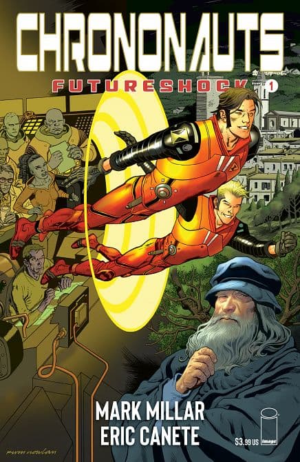Cover Art for CHRONONAUTS FUTURESHOCK