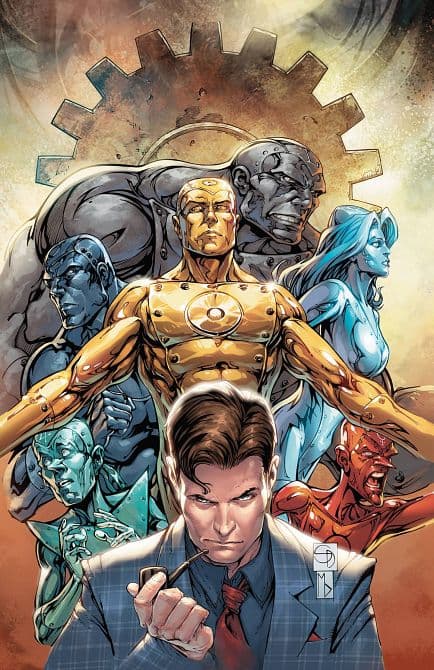 Cover Art for METAL MEN