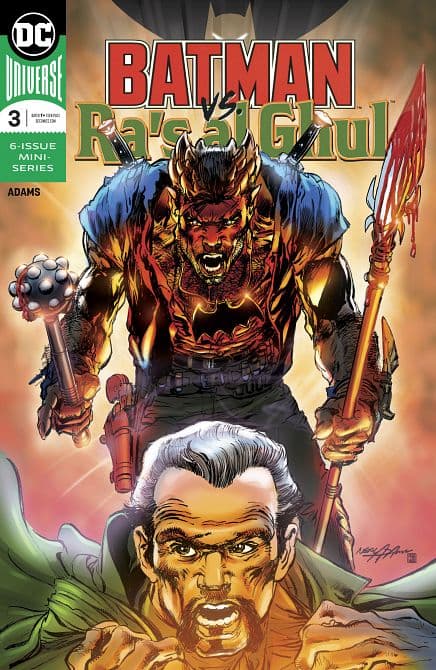 Cover Art for BATMAN VS RAS AL GHUL