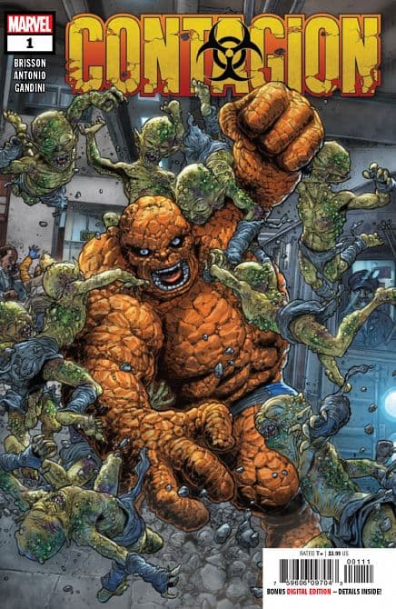 Cover Art for CONTAGION