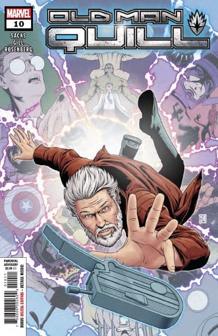 Cover Art for OLD MAN QUILL