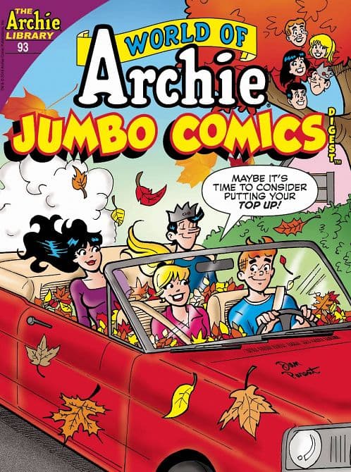 Cover Art for WORLD OF ARCHIE JUMBO COMICS DIGEST