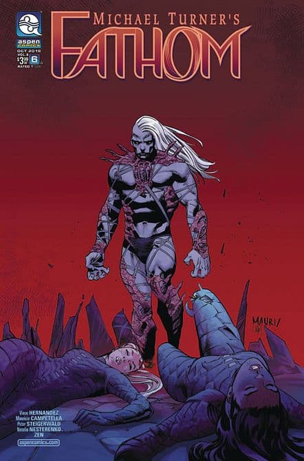 Cover Art for FATHOM VOL 8