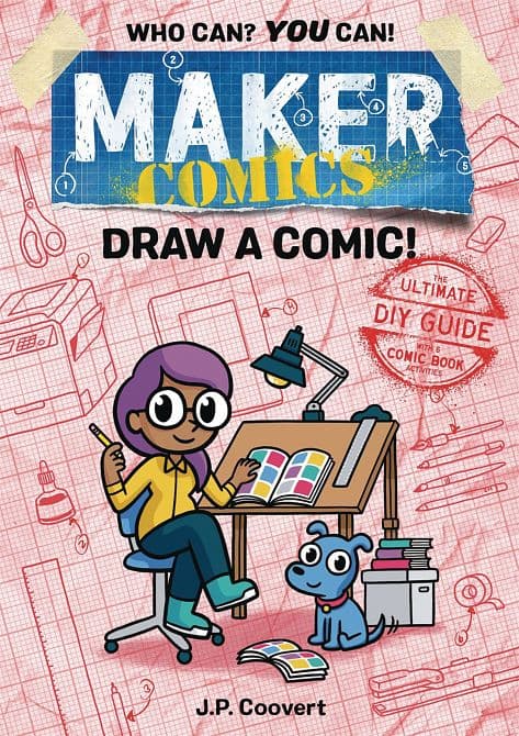 Cover Art for MAKER COMICS GN DRAW A COMIC