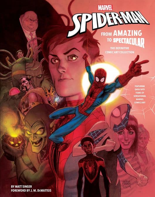Cover Art for MARVELS SPIDER-MAN FROM AMAZING TO SPECTACULAR HC