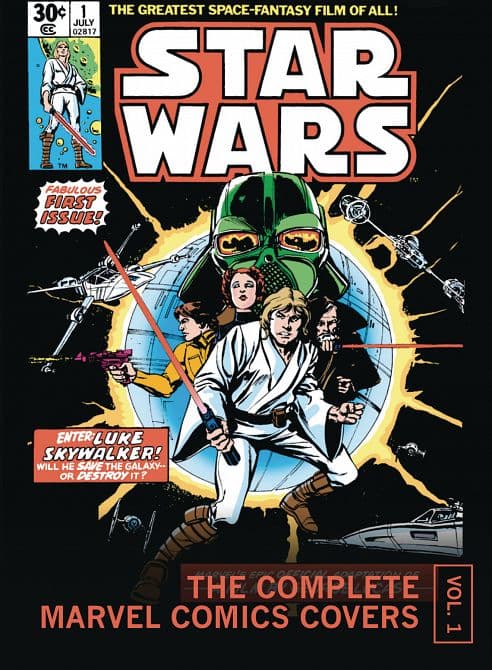 Cover Art for STAR WARS COMP MARVEL COMICS COVERS MINI HC VOL 01