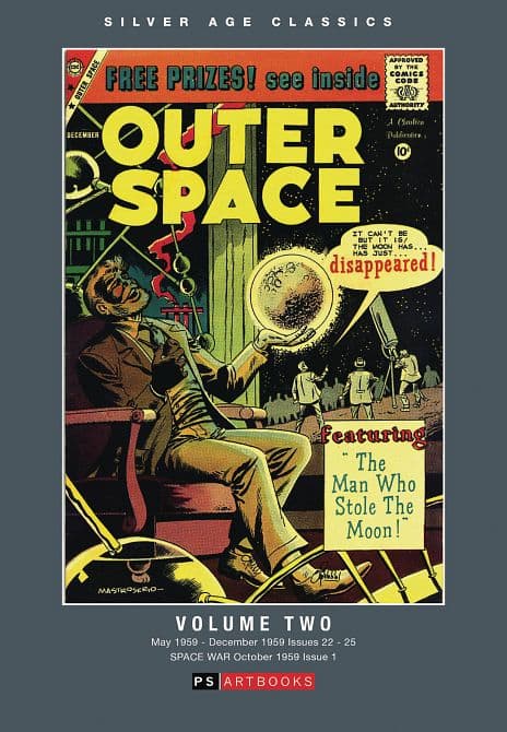 Cover Art for SILVER AGE CLASSICS OUTER SPACE HC VOL 02