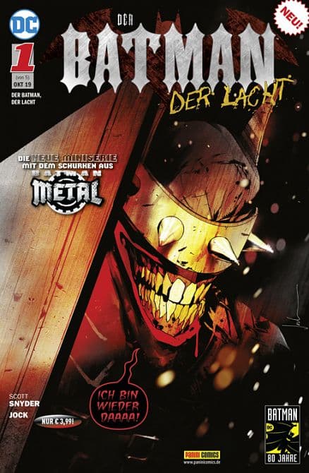 Cover Art for DER BATMAN, DER LACHT