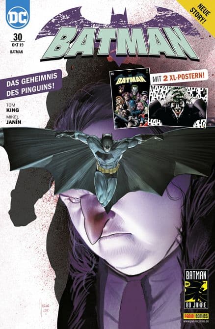 Cover Art for BATMAN ( REBIRTH )