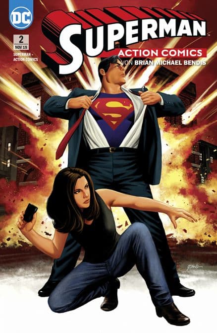 Cover Art for SUPERMAN-ACTION COMICS ( ab 2019 )